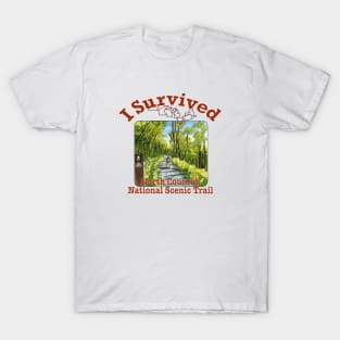 I Survived the North Country National Scenic Trail T-Shirt